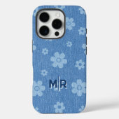 Groovy Indigo Bloom Case-Mate iPhone Case (Achterkant)