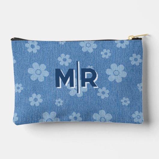 Groovy Indigo Bloom Etui (Achterkant)