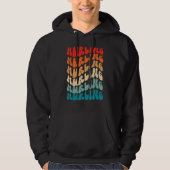 Groovy Irish Hurling Gaelic Game Retro 70s Hippie  Hoodie (Voorkant)