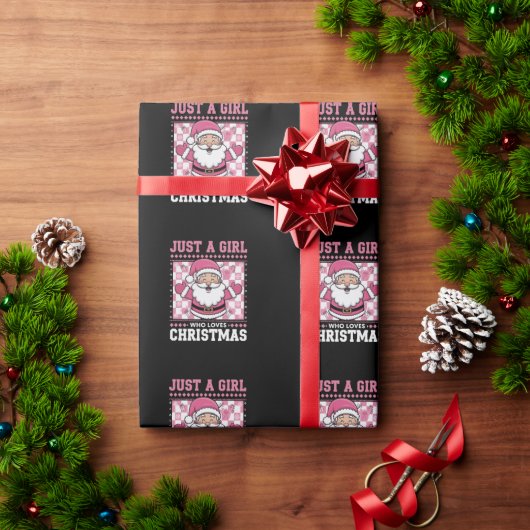 Groovy is gewoon een meisje dat houdt van Kerstmis Cadeaupapier (Feestdagen Geschenken)