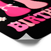 Groovy It's My 11th Birthday Schattigee Coquet Poster (Hoek)