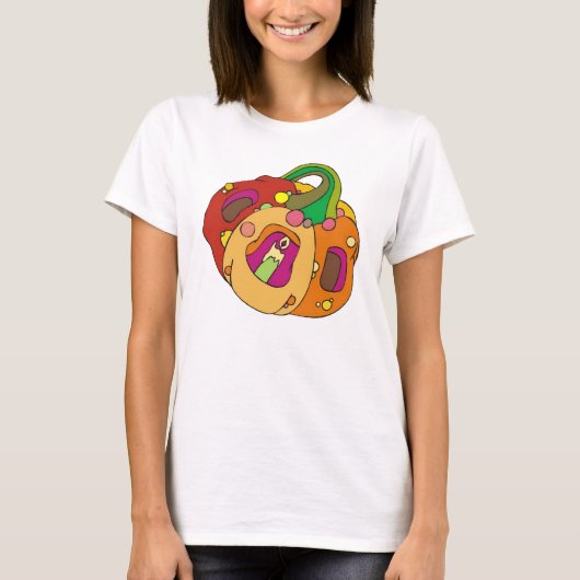Groovy Jack-o-lantern T-shirt (Voorkant)
