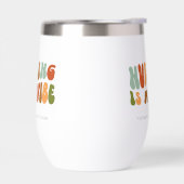 Groovy jaren 1970-stijl Retro Nursing is My Vibe, (Links)