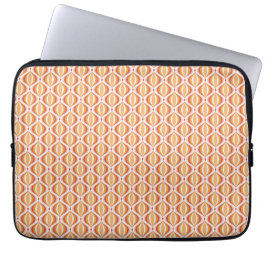 Groovy, jaren '70 stijl patroon laptop sleeve