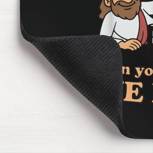 Groovy Jesus Why Open Your Legs When You Can Open  Muismat (Hoek)