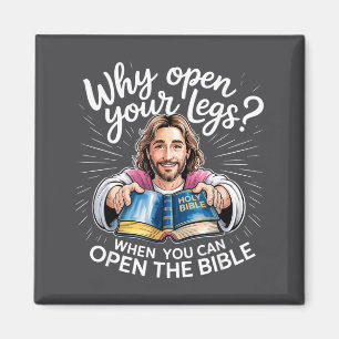 Groovy Jezus Waarom Open Je Je Benen Als Je De Bij Magneet