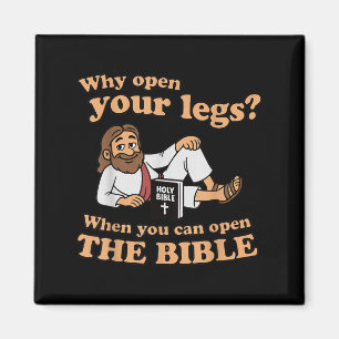 Groovy Jezus Waarom Open Je Je Benen Als Je Magneet