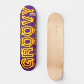 GROOVY JMT OFFICIËLE 7 3/4" Skateboard Deck (Voorkant)