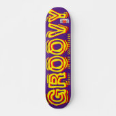 GROOVY JMT OFFICIËLE 7 3/4" Skateboard Deck (Voorkant)