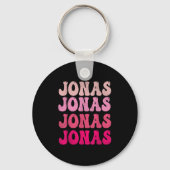 Groovy Jonas First Name D I Love Jonas Tees Meme Sleutelhanger (Voorkant)