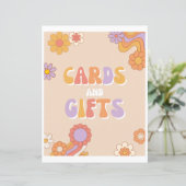 Groovy Kaarten & cadeaubord | Groovy-teken (Staand voorkant)