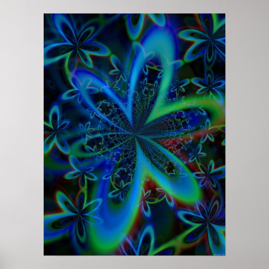 Groovy Kaleidoscope Poster (Voorkant)