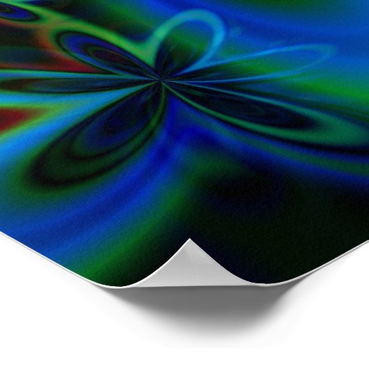 Groovy Kaleidoscope Poster (Hoek)