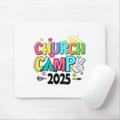 Groovy Kerk Kamp 2025 Matching Christelijk Kamp Fa Muismat (Met muis)