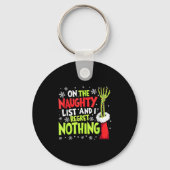 Groovy Kerst Shirten Pyjama PJS Funny op de L Sleutelhanger (Voorkant)