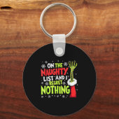 Groovy Kerst Shirten Pyjama PJS Funny op de L Sleutelhanger (Voorkant)