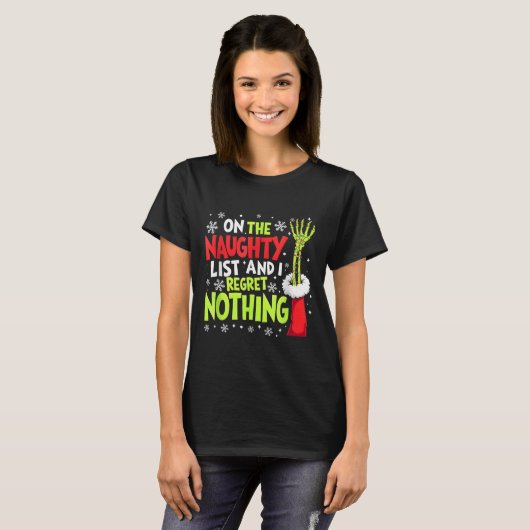 Groovy Kerst Shirten Pyjama PJS Funny op de L T-shirt (Voorkant volledig)