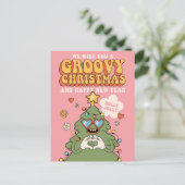 Groovy kerstboom - Holly Jolly Vibes Feestdagenkaart