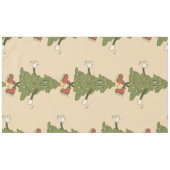  groovy kerstboom jaren 1960 tafelkleed (Voorkant (Horizontaal))