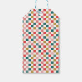 Groovy Kerstcadeautag Cadeaulabel (Achterkant)