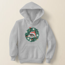 Groovy Kerstkrans Santa Alien