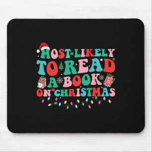 Groovy Kerstmis Meest Waarschijnlijk Een Boek Over Muismat