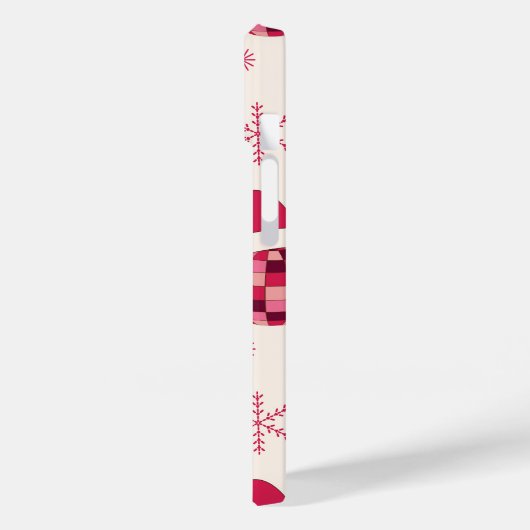 Groovy Kerstmis Santa Disco Balls Patroon Case-Mate iPhone Case (Achterkant / Links)