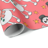 Groovy kerstpapier cadeaupapier (Rol Hoek)