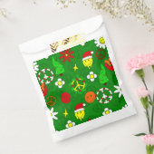 Groovy Kerstvredesteken Happy Face Bedankzakje (Gezegeld)