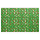 Groovy Kerstvredesteken Happy Face Stof (Yard (91,4 cm))