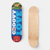 GROOVY KIND OF LOVE 8 1/4" Skateboard Dek (Voorkant)