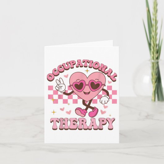 Groovy Kinderergotherapie Ot Valentijn Kaart (Voorkant)
