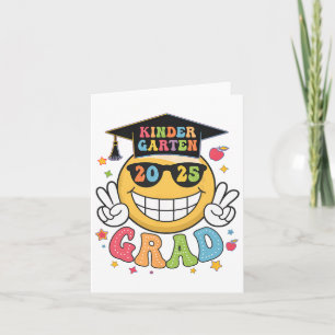 Groovy Kindergarten Afstuderen Happy Afstuderen Cl Kaart
