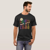 Groovy KINDNESS IS FREE Retro Anti Bullying Choose T-shirt (Voorkant volledig)
