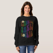 Groovy KINDNESS TAKES COURAGE Retro Anti Bullying  Trui (Voorkant volledig)