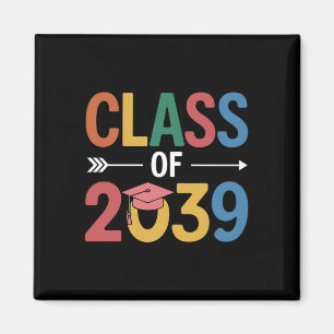 Groovy Klas Van 2039 Afstuderen Senior 2039 Magneet