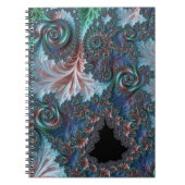 Groovy Kleurrijke Boho Hippie Mandelbrot Fractal A Notitieboek (Voorkant)