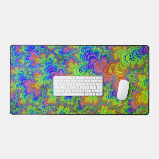 Groovy Kleurrijke Boho Hippie Trippy Regenboog Fra Bureaumat