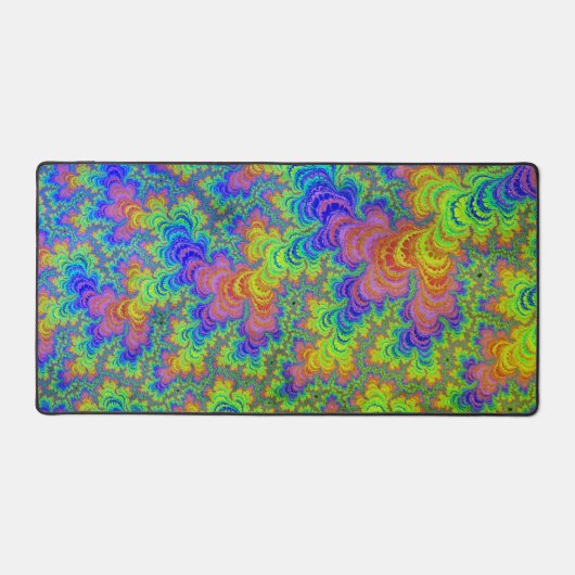 Groovy Kleurrijke Boho Hippie Trippy Regenboog Fra Bureaumat (Voorkant)
