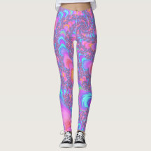 Groovy Kleurrijke Fluorescerende Trippy Spiraal Fr