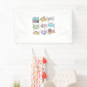 Groovy Konijnen Snoep Echografie Tech Pasen Sonogr Spandoek (Insitu)