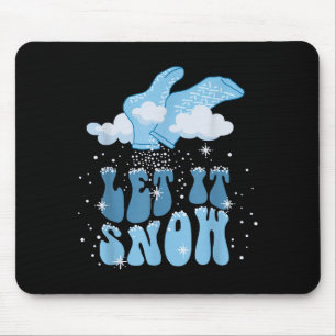 Groovy Laat Het Sneeuwen Pct Verpleegkundige Verpl Muismat