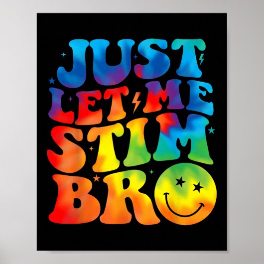 Groovy laat me gewoon Kinder jongens stimmen Grapp Poster (Voorkant)