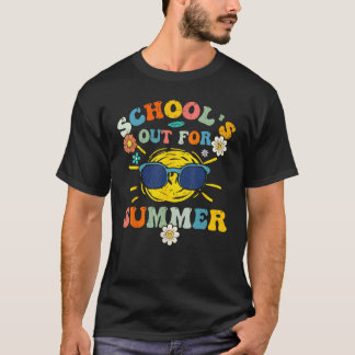 Groovy laatste schooldag is uit voor de zomer lera t-shirt