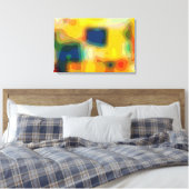 Groovy Lands Canvas Afdruk (Insitu (Slaapkamer))