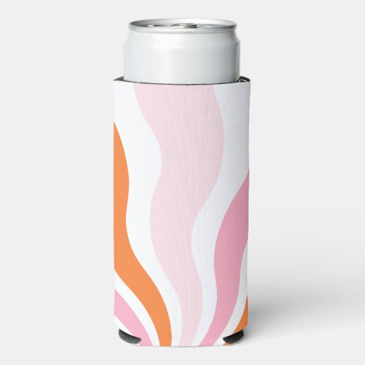 Groovy Laten we gaan Ghouls Bachelorette Seltzer Blikjeskoeler (Seltzer Achterkant)