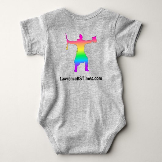 Groovy Lawrence Times Romper (Achterkant)