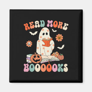 Groovy Lees Verder Boeken Schattige Ghost Boo Funn Magneet