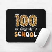 Groovy Leopard 100ste dag van schoolleraar Kinder Muismat (Met muis)