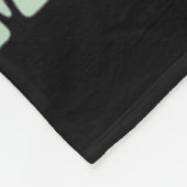 Groovy leraar Xmas Rockin' rond het klaslokaal Fleece Deken (Hoek)